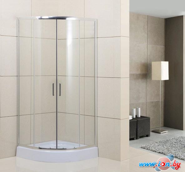 Душевой уголок BelBagno UNO-195-R-2-100-C-Cr (прозрачное стекло) в Бресте