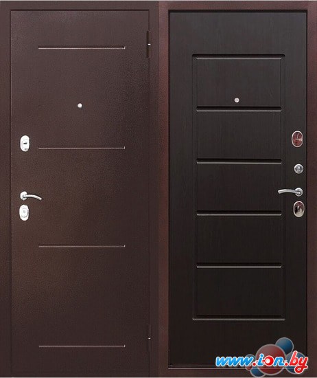 Металлическая дверь Garda Гарда 7.5 антик (венге) в Витебске