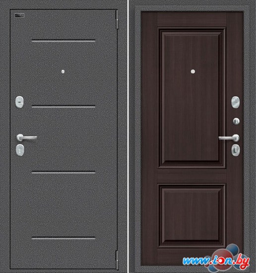 Металлическая дверь elPorta Porta S 104.К32 (Антик Серебро/Wenge Veralinga) в Гомеле