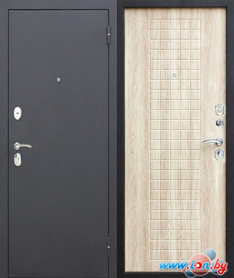 Металлическая дверь Garda Гарда муар 8 мм (белый ясень) в Могилёве