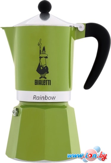Гейзерная кофеварка Bialetti Rainbow (6 порций, зеленый) в Бресте
