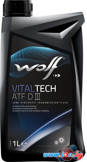 Трансмиссионное масло Wolf VitalTech ATF DIII 1л в Гомеле