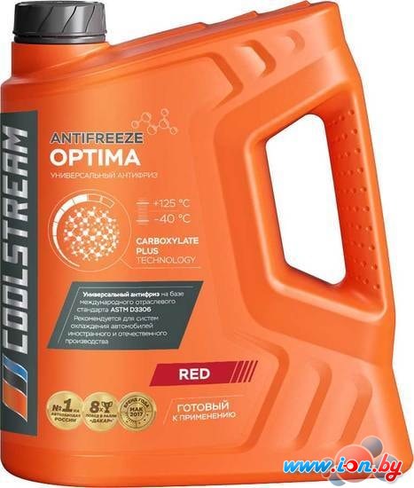 Антифриз Coolstream Optima Red 5кг в Гродно