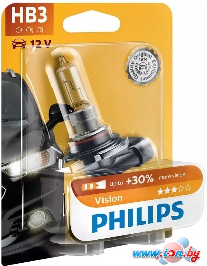 Галогенная лампа Philips HB3 Vision 1шт (блистер) в Могилёве