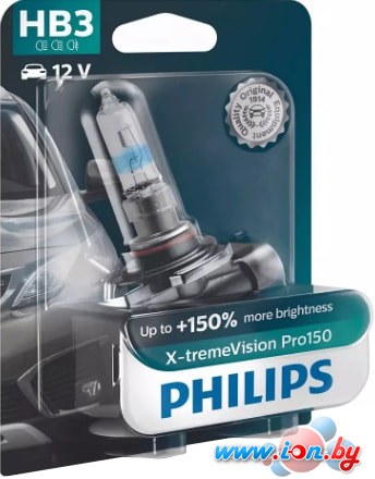 Галогенная лампа Philips HB3 X-tremeVision Pro150 1шт в Могилёве