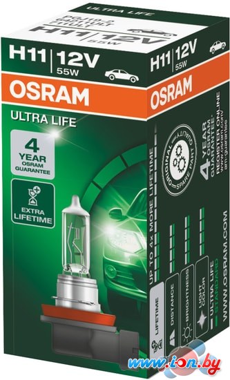 Галогенная лампа Osram H11 Ultra Life 1шт в Бресте