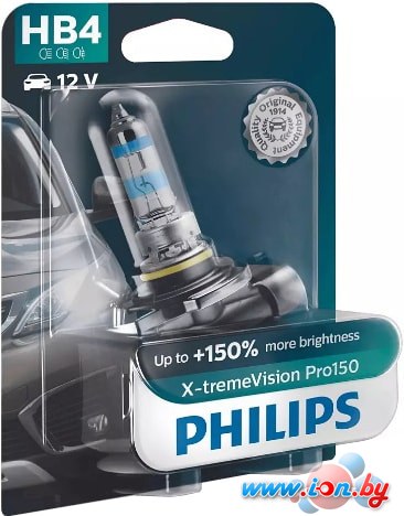 Галогенная лампа Philips HB4 X-tremeVision Pro150 1шт в Бресте