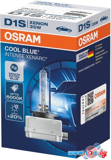 Ксеноновая лампа Osram D1S Xenarc Cool Blue Intense 1шт в Могилёве