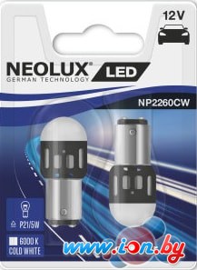 Светодиодная лампа Neolux P21/5W LED Exterior 2шт в Бресте