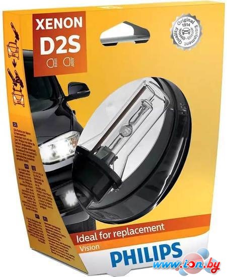 Ксеноновая лампа Philips D2S Xenon Vision 2шт в Могилёве