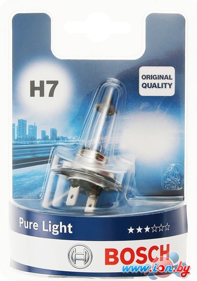 Галогенная лампа Bosch H7 Pure Light Blister 1шт в Могилёве