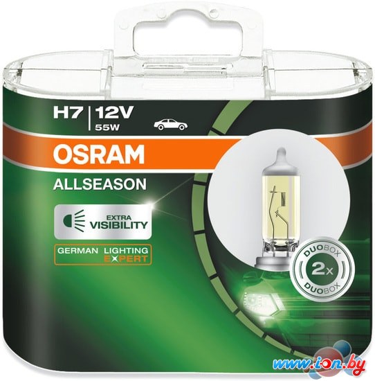 Галогенная лампа Osram H7 64210ALL-HCB 2шт в Могилёве