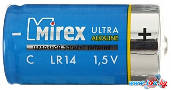 Батарейки Mirex LR14 C Алкалайн 2 шт 23702-LR14-E2 в Гродно