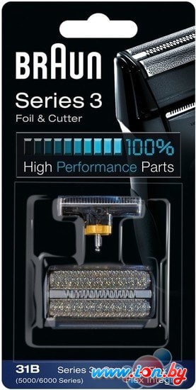 Сетка и режущий блок Braun Series 3 31B (черный) в Могилёве