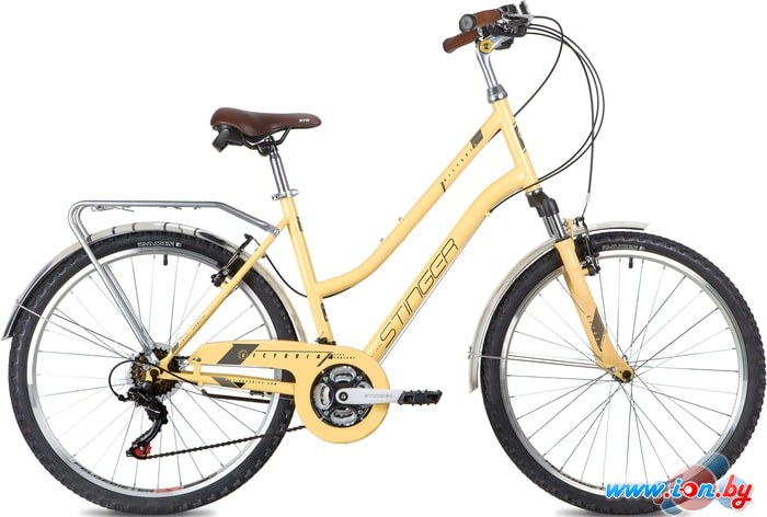 Велосипед Stinger Victoria 26 р.15 2021 (бежевый) в Бресте
