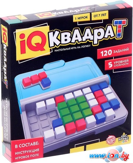 Настольная игра Лас Играс IQ Квадрат 5113281 в Бресте