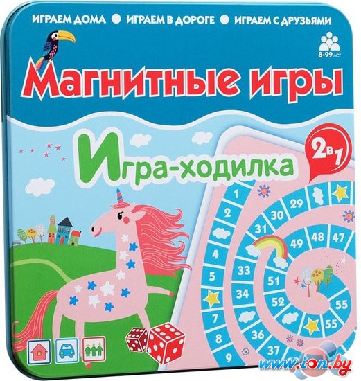 Настольная игра Bumbaram 2 в 1 Ходилка Единороги IM-1010 в Гомеле