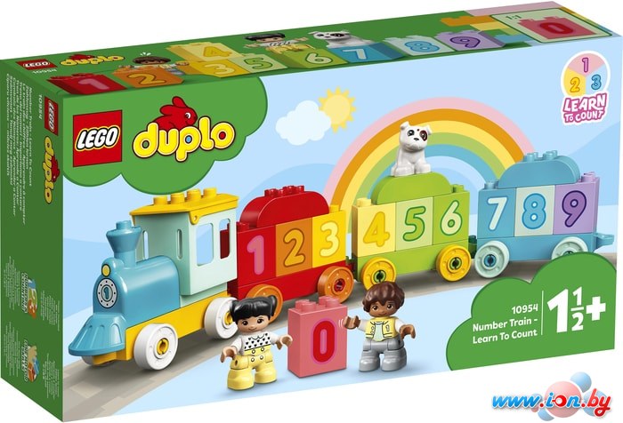 Конструктор LEGO Duplo 10954 Поезд с цифрами — учимся считать в Могилёве