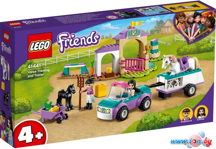 Конструктор LEGO Friends 41441 Тренировка лошади и прицеп для перевозки в Бресте