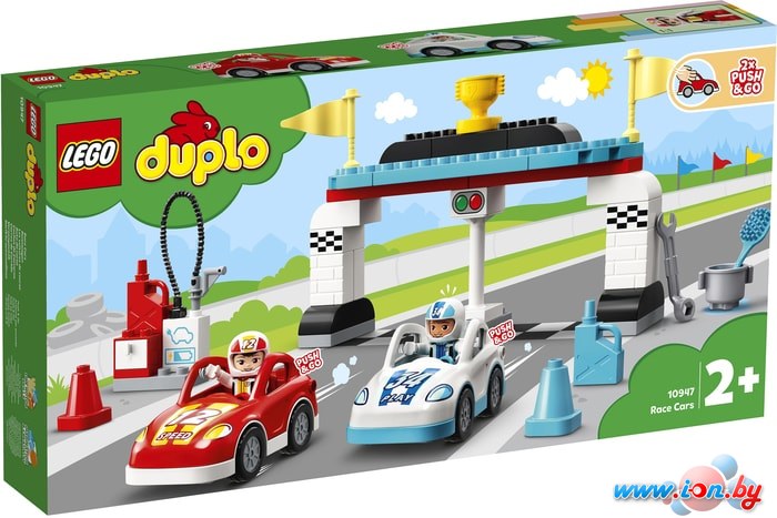 Конструктор LEGO Duplo 10947 Гоночные машины в Могилёве