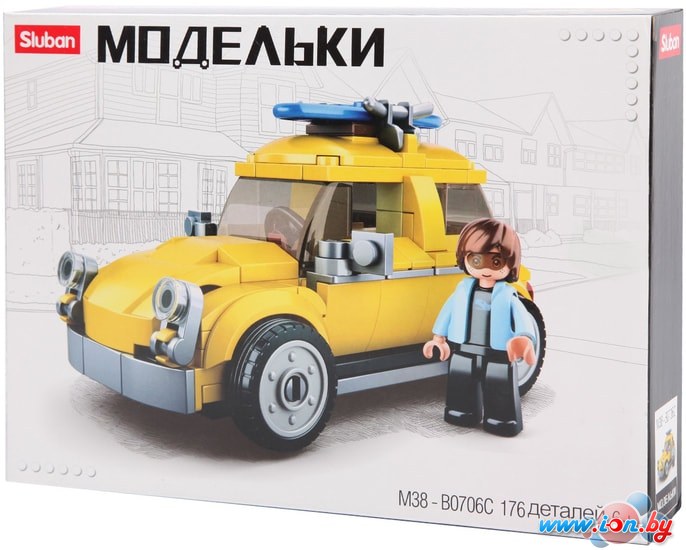 Конструктор Sluban M38-B0706C Beetle в Могилёве