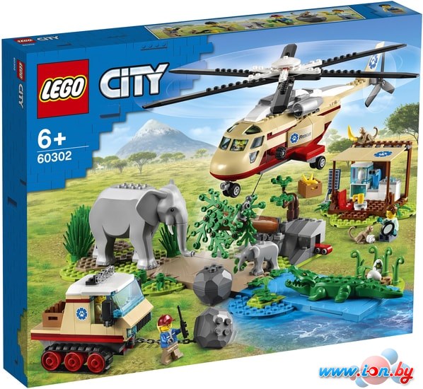 Конструктор LEGO City 60302 Операция по спасению зверей в Бресте