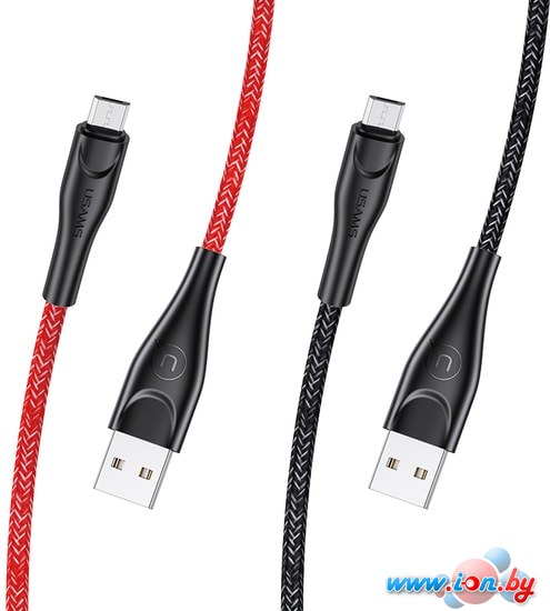 Кабель Usams U41 MicroUSB US-SJ393 (черный) в Минске