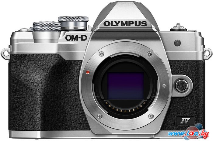 Беззеркальный фотоаппарат Olympus OM-D E-M10 Mark IV Body (серебристый) в Гомеле