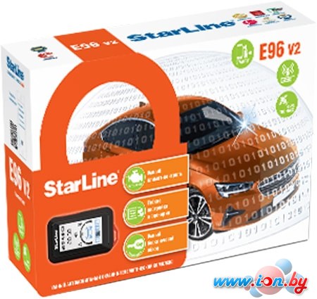 Автосигнализация StarLine E96 BT GSM GPS v2 2CAN+4LIN 2SIM в Витебске