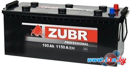 Автомобильный аккумулятор Zubr Professional bolt (190 А·ч) в Бресте