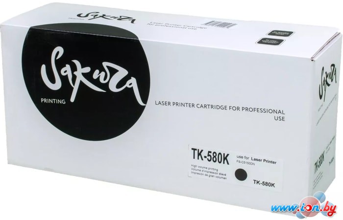 Картридж Sakura Printing SATK580K (аналог Kyocera TK-580K) в Минске