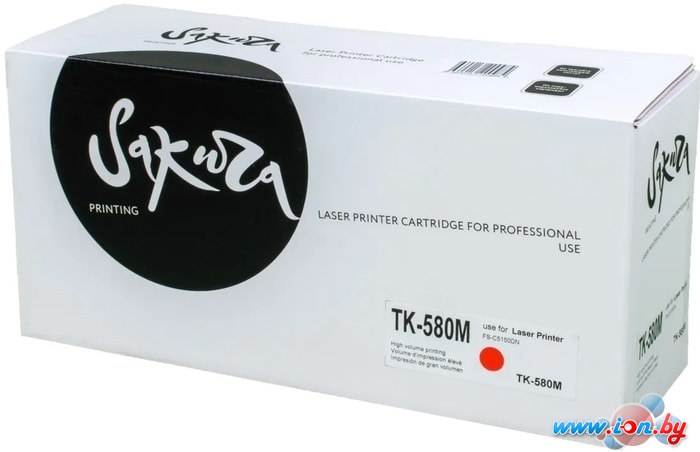 Картридж Sakura Printing SATK580M (аналог Kyocera TK-580M) в Минске