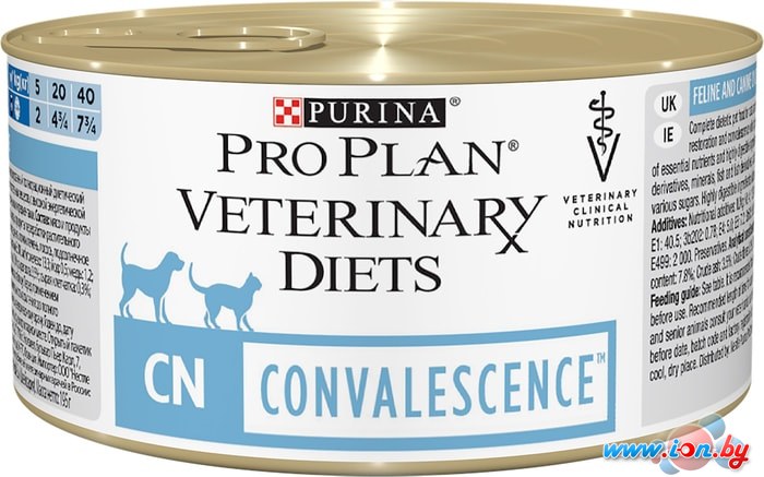 Консервированный корм для кошек Pro Plan Veterinary Diets CN Convalescence 195 г в Могилёве Консервированный корм для кошек Pro Plan Veterinary Diets CN Convalescence 195 г в Могилёве