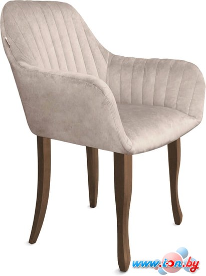 Стул с подлокотниками Sheffilton SHT-ST38-1/S122 (лунный мрамор/темный орех/черный муар) в Могилёве