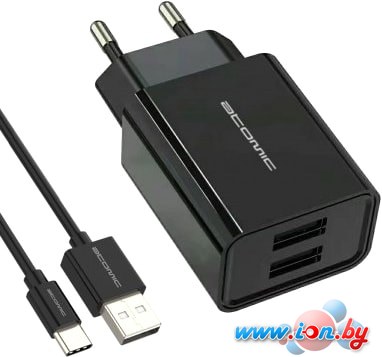 Сетевое зарядное Atomic U400 USB Type-C (черный) в Бресте