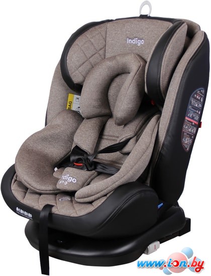 Детское автокресло Indigo Aero Isofix (бежевый) в Витебске