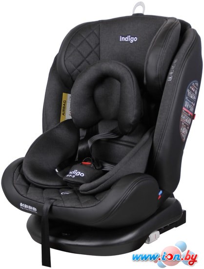 Детское автокресло Indigo Aero Isofix (черный) в Витебске