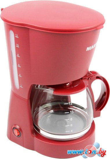 Капельная кофеварка Marta MT-2118 (бордовый гранат) в Могилёве