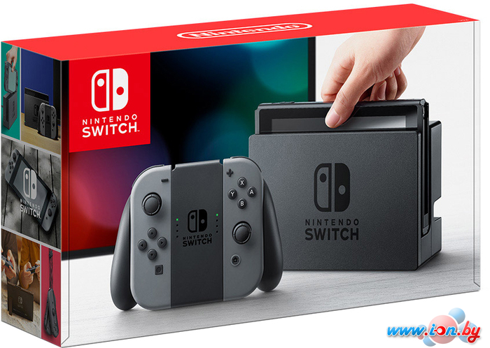 Игровая приставка Nintendo Switch (с серыми Joy-Con) в Бресте