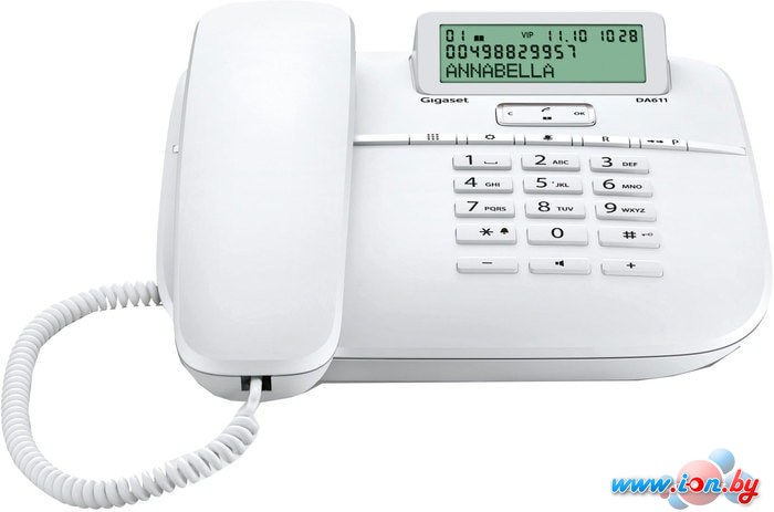 Проводной телефон Gigaset DA611 (белый) в Бресте