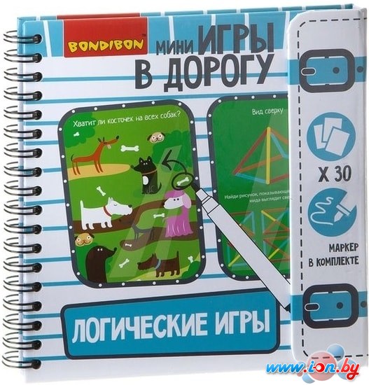 Развивающая игра Bondibon Логические игры ВВ1955 в Могилёве