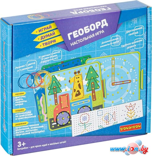 Развивающая игра Bondibon Геоборд ВВ4983 в Гродно