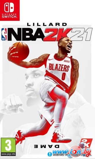 Игра для приставки NBA 2K21 для Nintendo Switch в Бресте