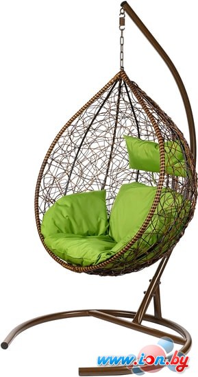 Подвесное кресло BiGarden Tropica Twotone (коричневый/зеленый) в Бресте
