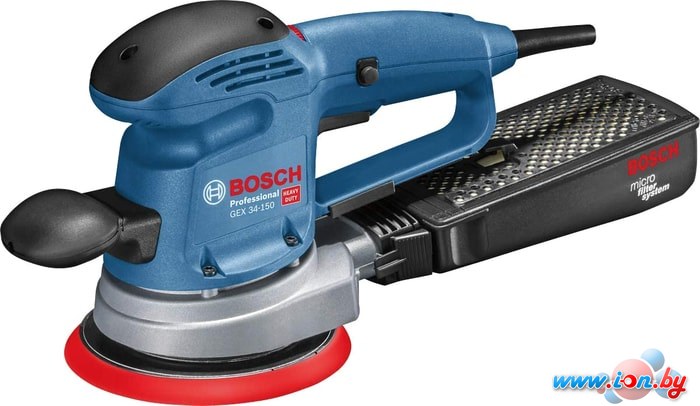 Эксцентриковая шлифмашина Bosch GEX 34-150 Professional 0601372800 в Могилёве