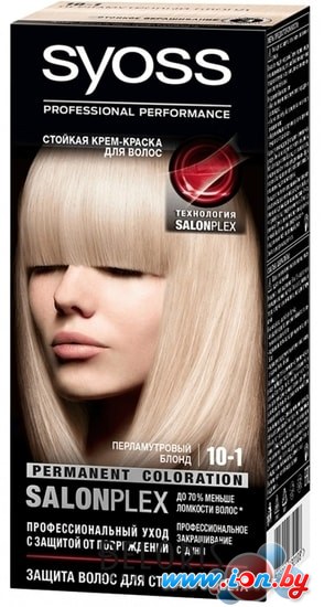 Крем-краска для волос Syoss Salonplex Permanent Coloration 10-1 перламутровый блонд в Витебске