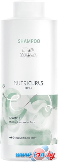 Косметика по уходу за волосами Wella Professionals Мицеллярный шампунь для кудрявых волос Nutricurls Curls 1000 мл в Гомеле