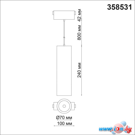 Трековый светильник Novotech Kit 358531 в Гомеле