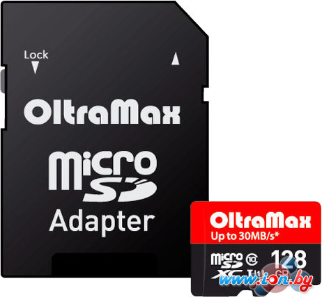 Карта памяти Oltramax Elite microSDXC UHS-I (Class 10) 128GB + адаптер в Могилёве