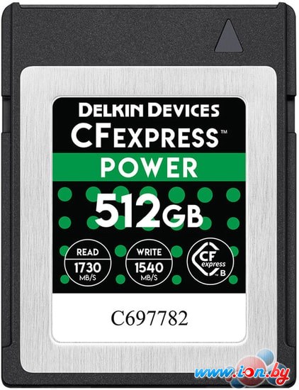 Карта памяти Delkin Devices Power CFexpress DCFX1-512 512GB в Минске